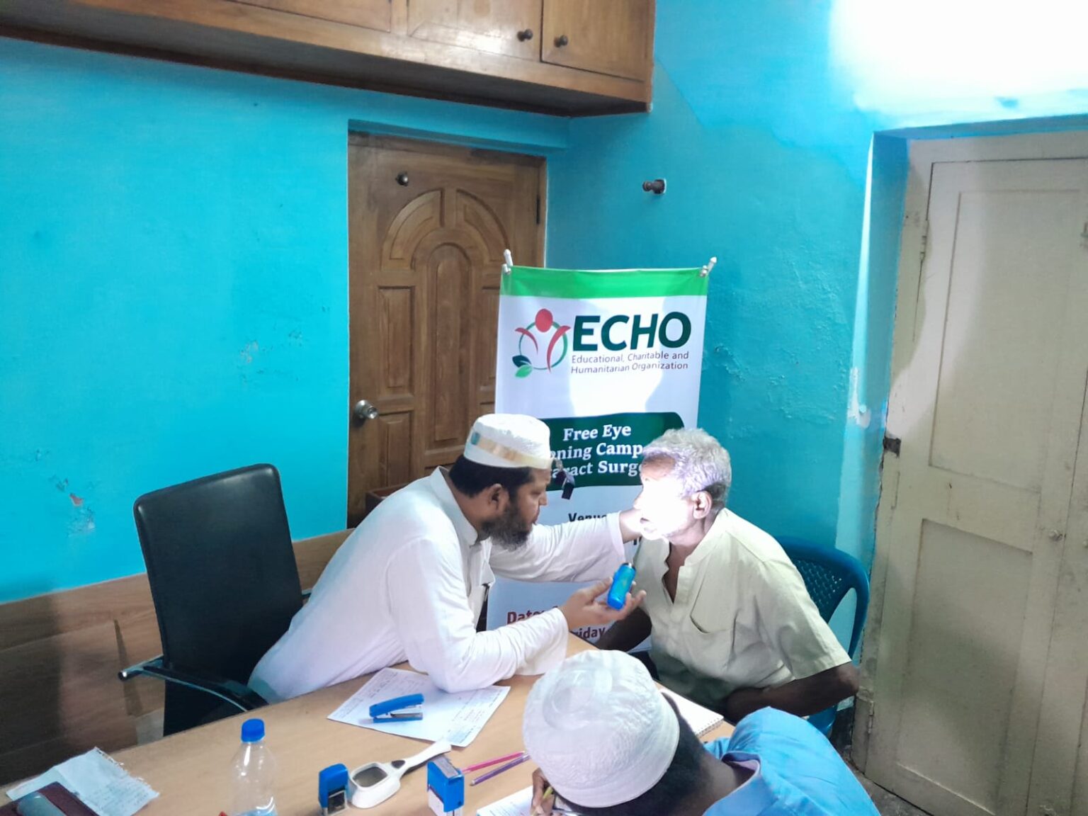 বেজপাড়ায় ইকোর আয়োজন শতাধিক হতদরিদ্র ও অসহায় মানুষ পেলেন ফ্রি চিকিৎসা ও ওষুধ