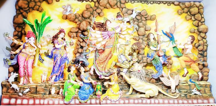 শতবর্ষী কাত্যায়নী পূজায় মাগুরায় উৎসবের আমেজ