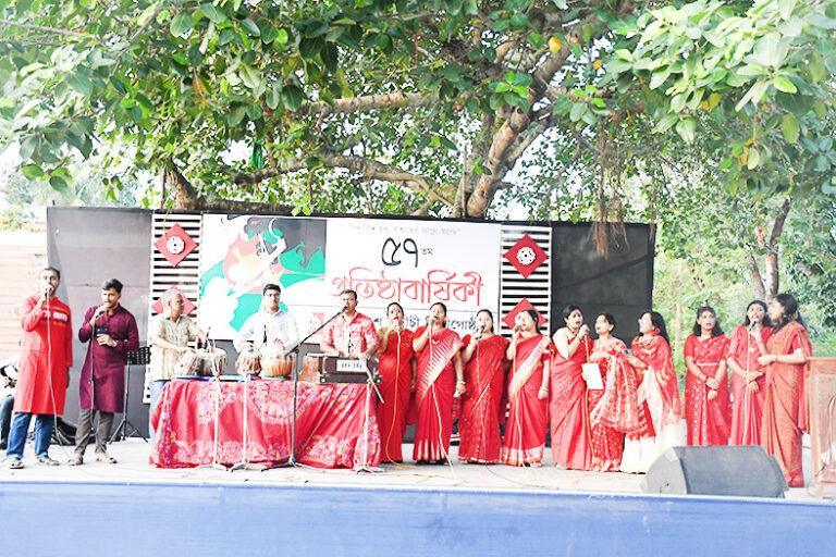 নাচে গানে শেষ হলো উদীচীর প্রতিষ্ঠাবার্ষিকীর তিন দিনের অনুষ্ঠান