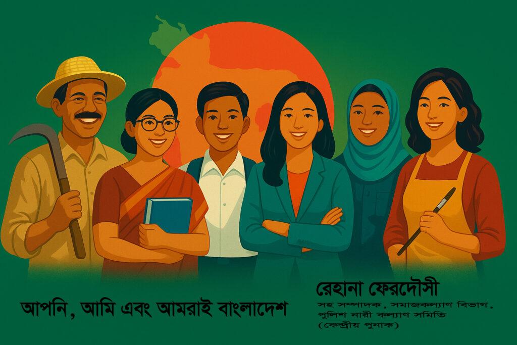 আপনি, আমি এবং আমরাই বাংলাদেশ