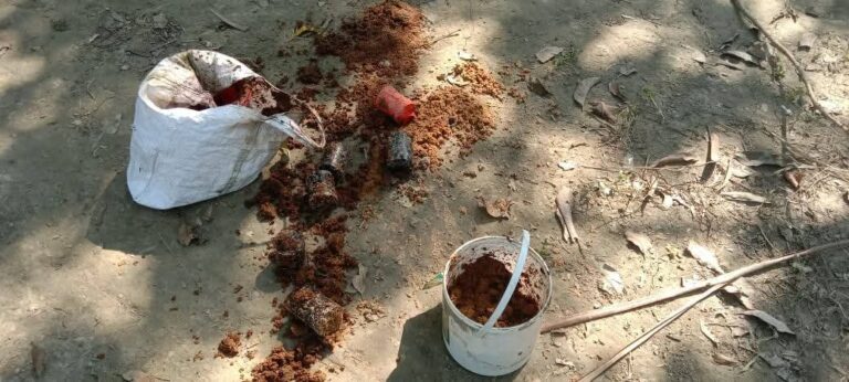 শার্শায় কবরস্থান থেকে পরিত্যক্ত ৬ টি ককটেল উদ্ধার