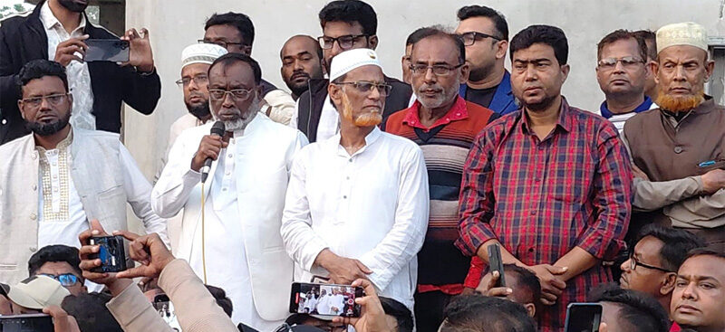 মণিরামপুরের ধানের শীষের পক্ষে বিএনপির মিছিল-সমাবেশ