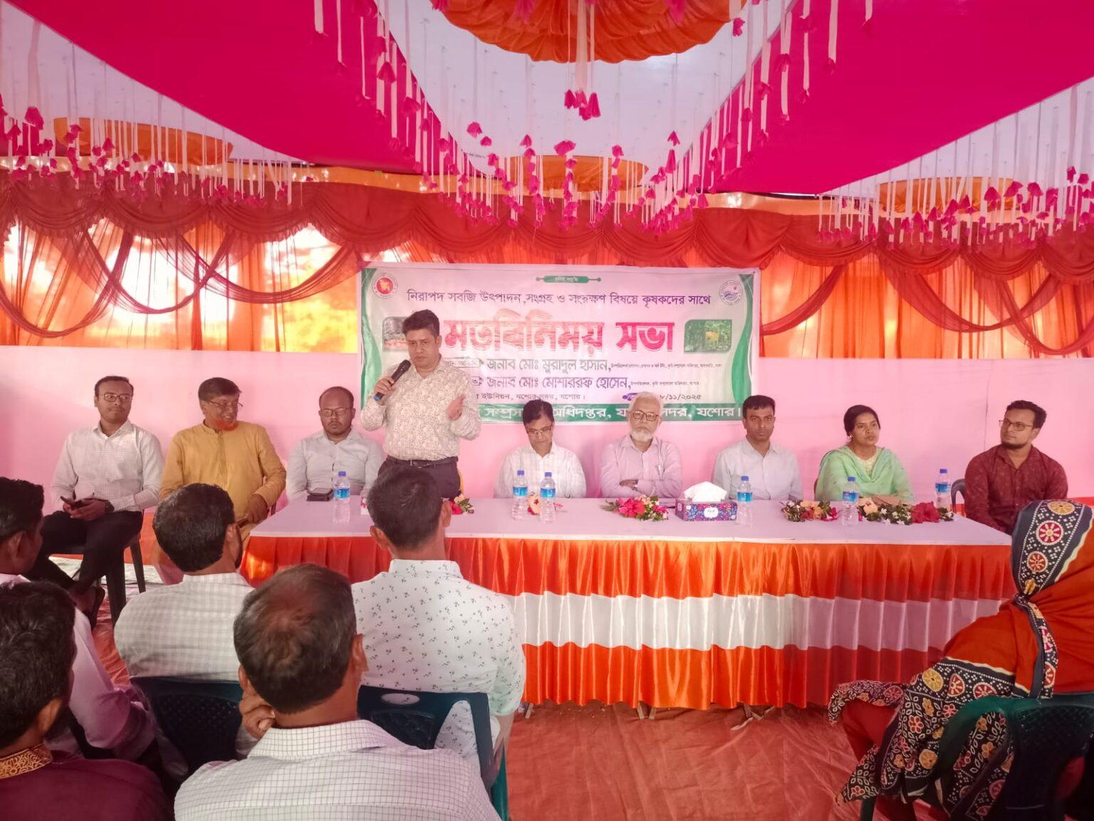 লেবুতলায় সবজির মিনি কোল্ডস্টেরেজ হবে : মুরাদুল হাসান