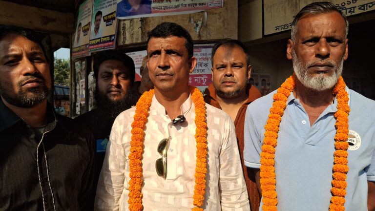 মাগুরা বাস টার্মিনাল কাউন্টার সমিতির নির্বাচন অনুষ্ঠিত