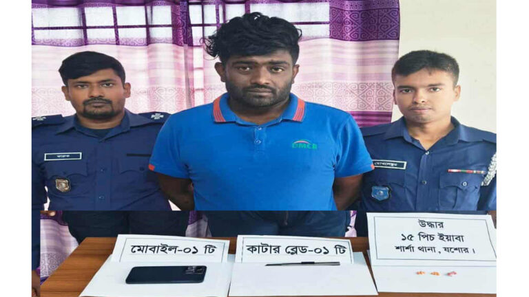 শার্শায় ইয়াবাসহ মাদক কারবারি গ্রেফতার
