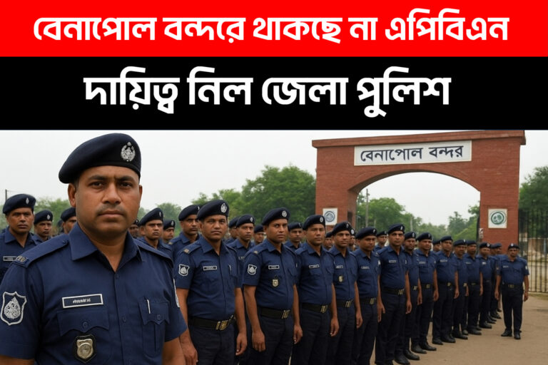 বেনাপোল বন্দরে থাকছে না এপিবিএন, দায়িত্ব নিল জেলা পুলিশ