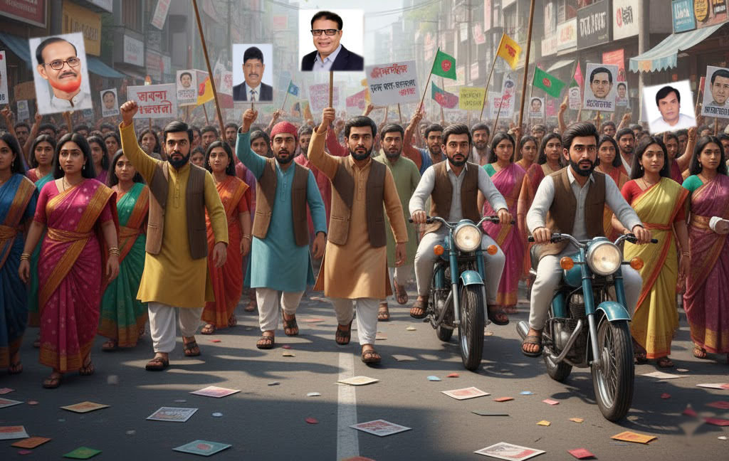 যশোরের চারটি আসন : ভোটের মাঠে জামায়াতের পাশাপাশি মনোনয়ন বঞ্চিতদের সাথে লড়াইয়ে ধানের শীষের প্রার্থীরা