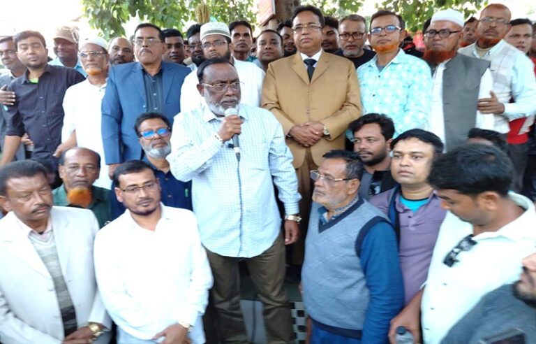 রাজগঞ্জে ধানের শীষের পথসভা জনসভায় পরিণত