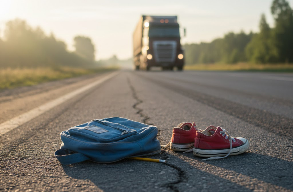 যশোরে স্কুলে যাওয়ার পথে ট্রাকচাপায় শিশুর মৃত্যু