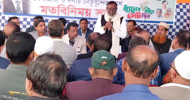 মণিরামপুরে শান্তির সুবাতাস বহমানের ব্যবস্থা করা হবে : শহীদ ইকবাল