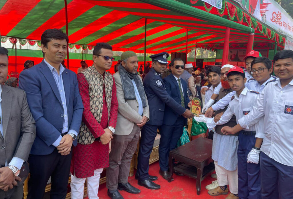 মণিরামপুরে বর্ণাঢ্য আয়োজনে বিজয় দিবস পালিত