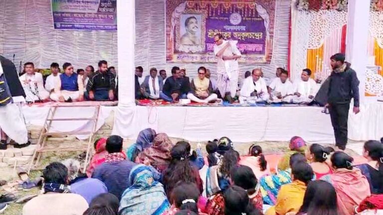 মণিরামপুরে ঠাকুর অনুকূল চন্দ্রের বর্ষস্মরণ উৎসব অনুষ্ঠিত