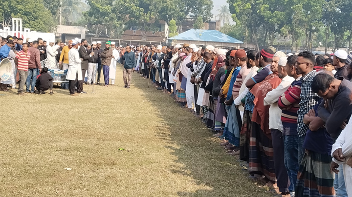 কেশবপুরে যুবদল নেতা উজ্জ্বলের দাফন সম্পন্ন