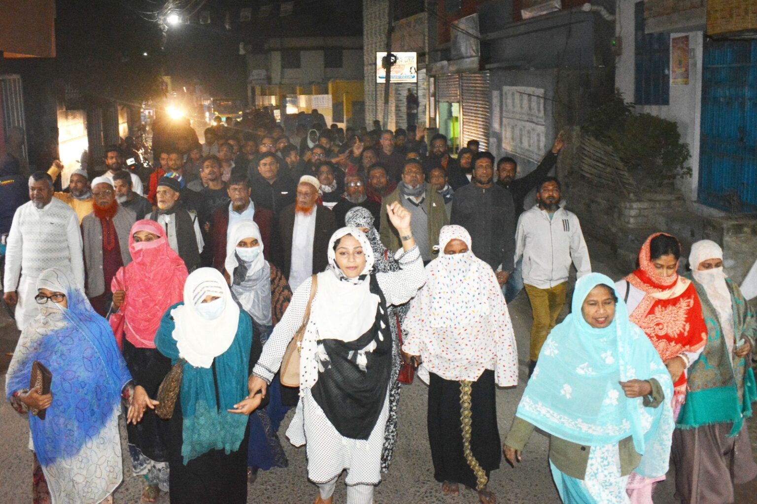 তফসিল ঘোষণা : স্বাগত জানিয়ে যশোরে বিএনপির মিছিল
