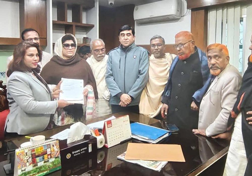 যশোর-২ আসনে ধানের শীষের প্রার্থী সাবিরা সুলতানার মনোনয়নপত্র দাখিল