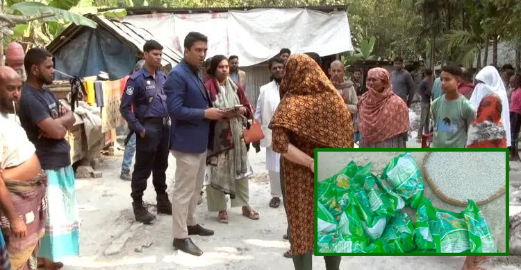 মাটি-চুন, চক পাউডার ও টাইলসের ডাস্ট দিয়ে তৈরি হতো দস্তা সার