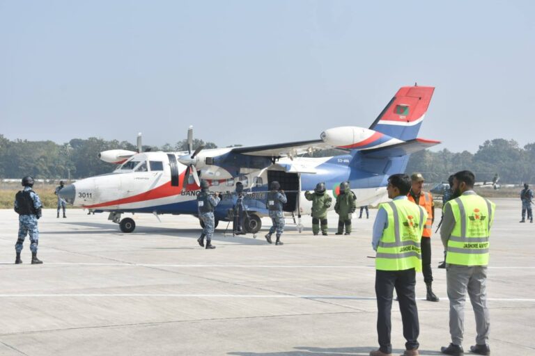 যশোর বিমানবন্দরে এয়ারপোর্ট সিকিউরিটি এক্সারসাইজ অনুষ্ঠিত