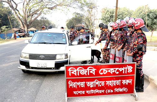 যশোরসহ তিন জেলার ১১টি সংসদীয় আসনে ৩১ প্লাটুন বিজিবি মোতায়েন