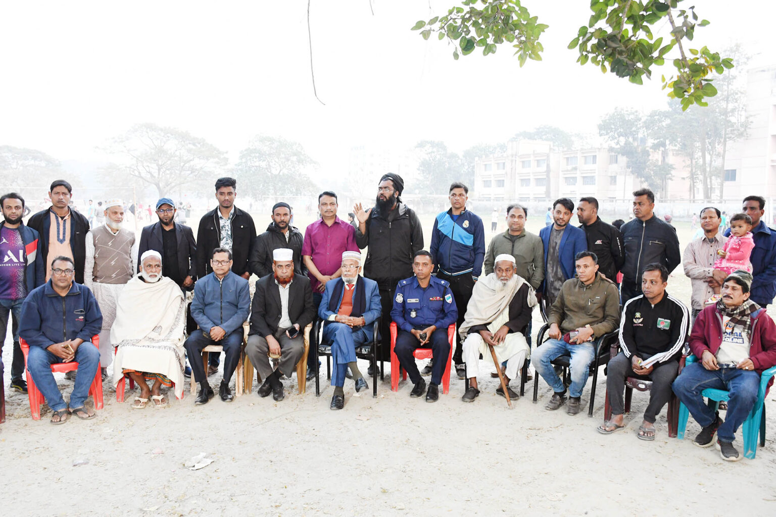 যশোর উপশহরে আইন শৃঙ্খলা উন্নয়নে সভা