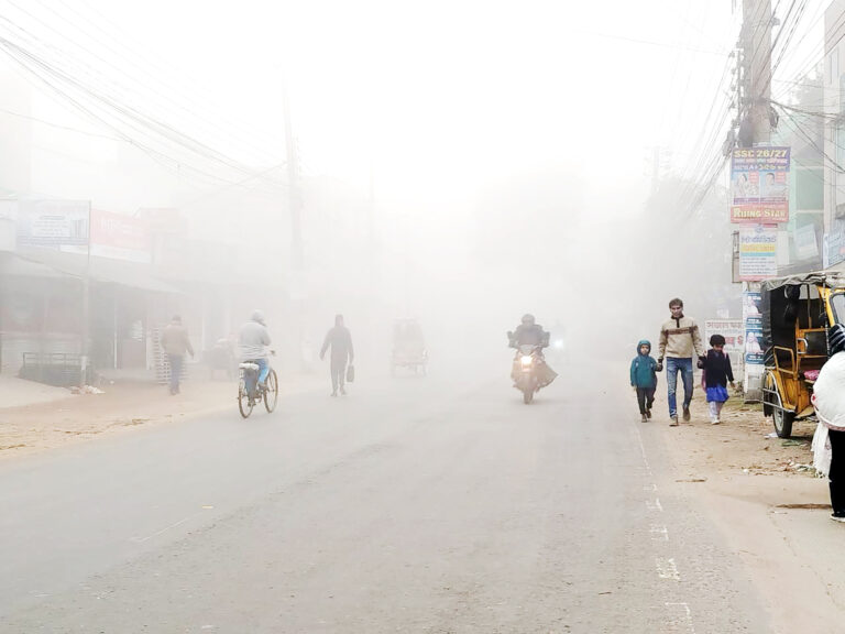 কুয়াশার চাদরে অন্য রকম যশোর