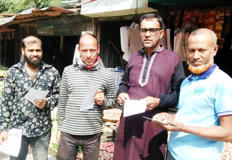 যশোরে চশমার গণসংযোগ অব্যাহত