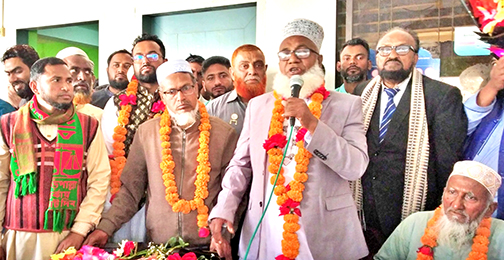 জাতি ধর্ম বর্ণ নির্বিশেষ সবার সমান অধিকার নিশ্চিত করবো : নবনির্বাচিত এমপি মশিউর