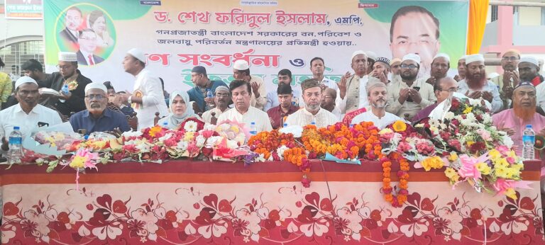 দখলবাজ-চাঁদাবাজ ও মাদক নির্মূল সরকার বদ্ধপরিকর : প্রতিমন্ত্রী ফরিদুল ইসলাম