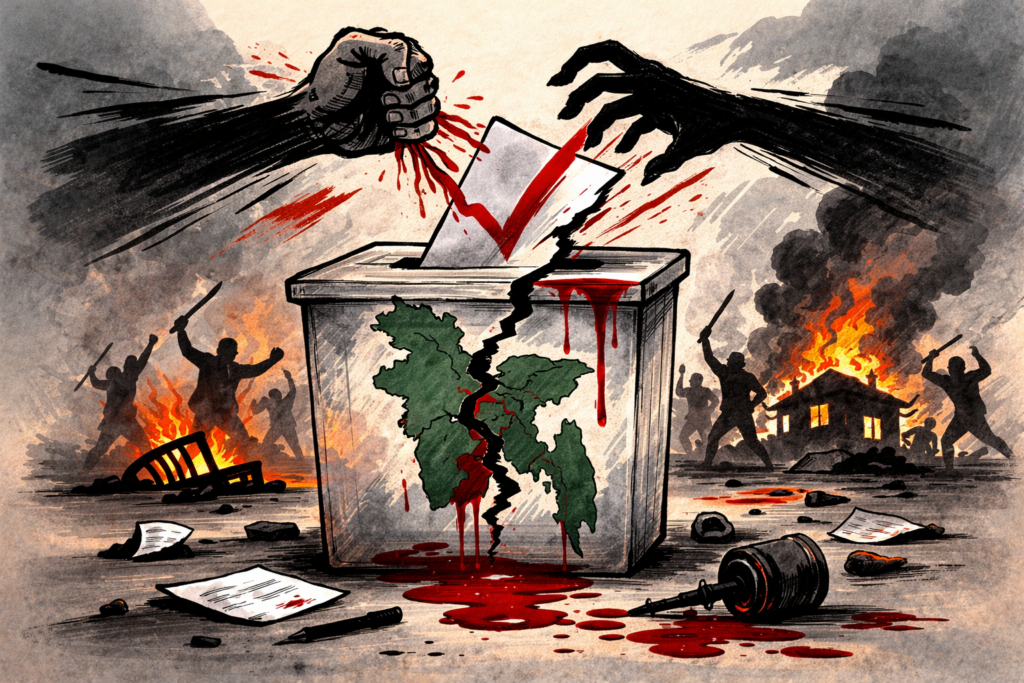 ঝিকরগাছায় নির্বাচনের পর সহিংসতা : দুই পক্ষের সমঝোতার অভাব