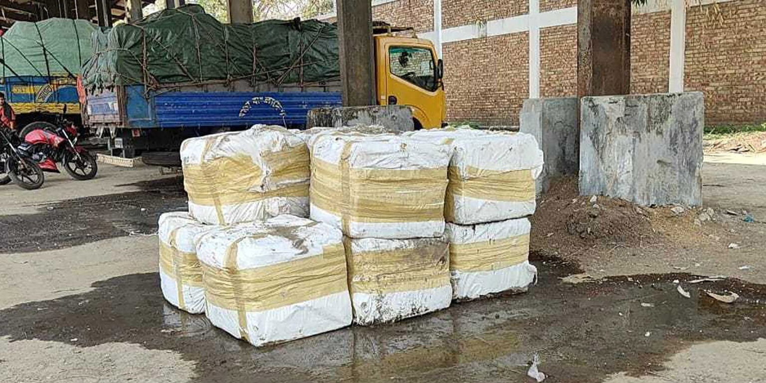 বেনাপোল বন্দরে মিথ্যা ঘোষণায় আমদানি করা রুই মাছ আটক