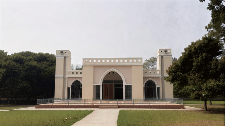 নজরকাড়া স্থাপত্যশৈলীতে যশোরের জঙ্গলবাঁধাল জামে মসজিদ