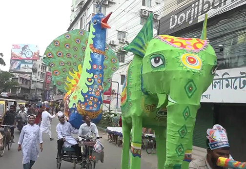 যশোরে বর্ষবরণ শোভাযাত্রায় সমন্বয়হীনতা : ঐতিহ্যে ছেদ, অভিযোগ সাংস্কৃতিক কর্মীদের