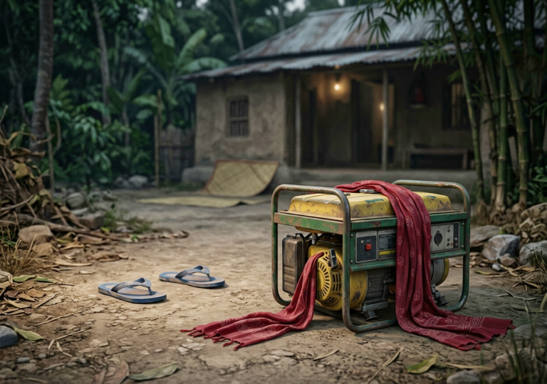 কোটচাঁদপুরে জেনারেটরের ফিতায় ওড়না পেঁচিয়ে নারীর মৃত্যু