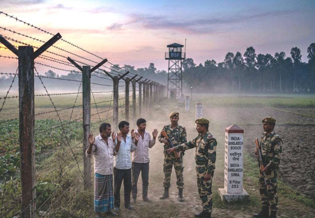 মহেশপুর সীমান্তে তিন বাংলাদেশিকে ধরে নিয়ে গেছে বিএসএফ