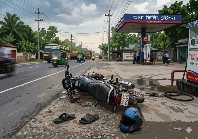 ফকিরহাটে পৃথক সড়ক দুর্ঘটনায় হতাহত ৩