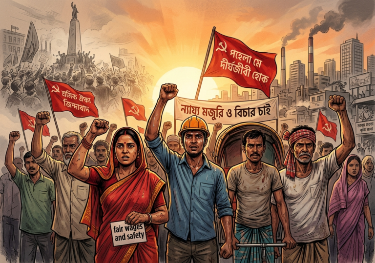 পহেলা মে: ইতিহাস, সংগ্রাম এবং বাংলাদেশের শ্রমিক শ্রেণীর করণীয়