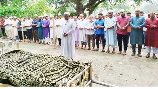 সাংবাদিক মিজানুরের মায়ের দাফন সম্পন্ন সাংবাদিক মিজানুরের মায়ের দাফন সম্পন্ন