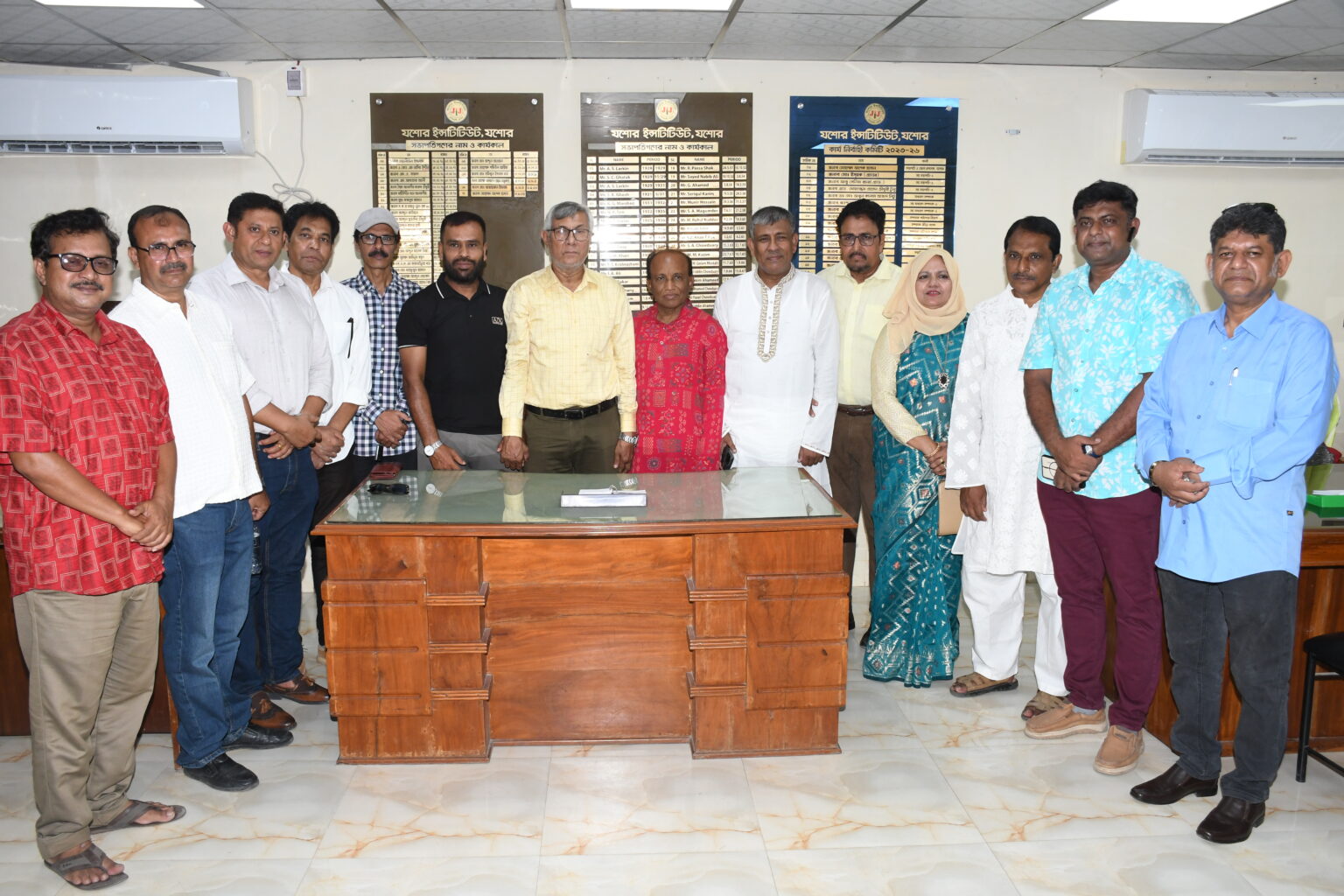 যশোর ইনস্টিটিউটের দায়িত্ব নিলেন নবনির্বাচিত নেতৃবৃন্দ