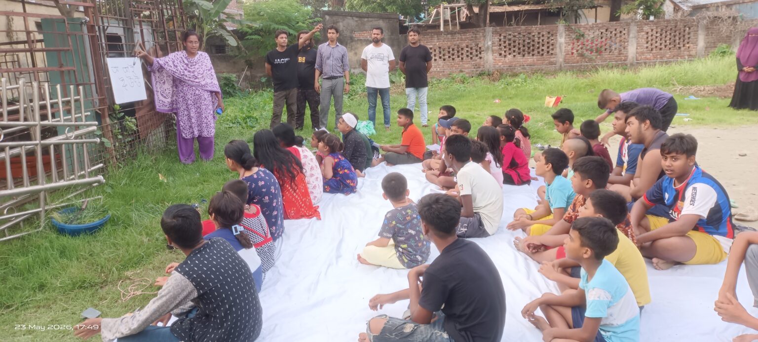 ছিন্নমূল শিশুদের শিক্ষার আলো দিচ্ছে ফিরোজা সমাজ কল্যাণ সংস্থা