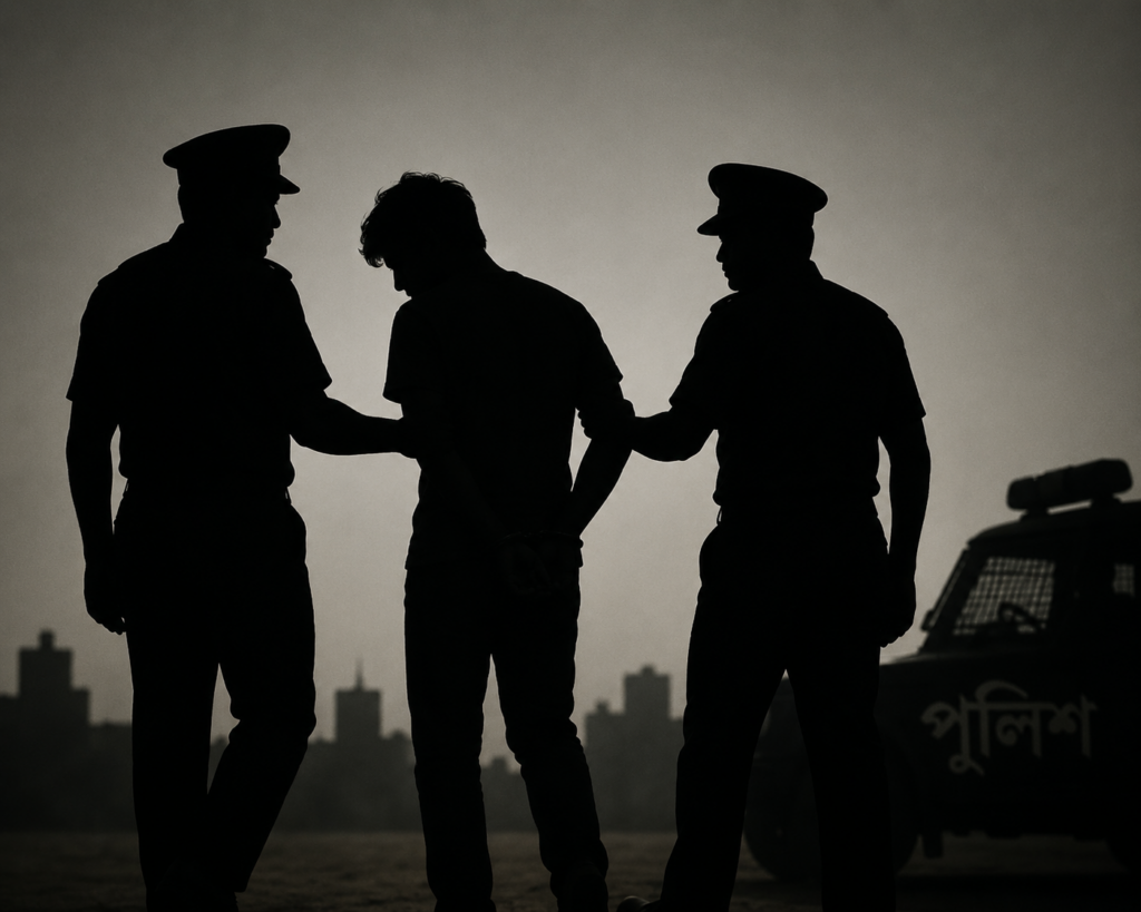 শার্শায় ধর্ষণ মামলার পলাতক আসামি গ্রেফতার