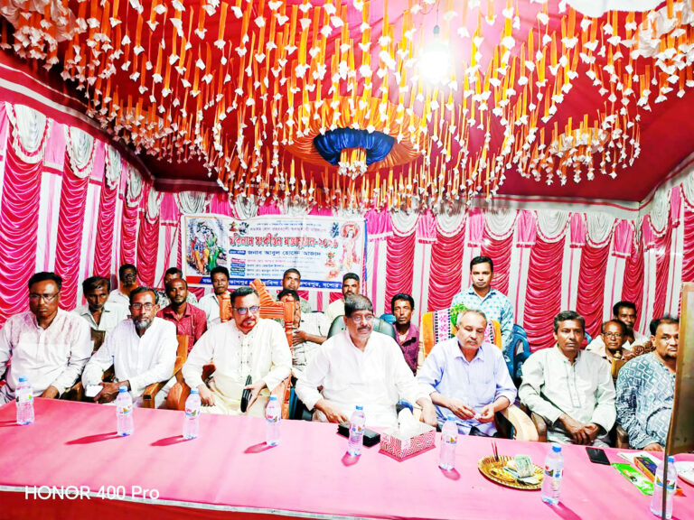 কেশবপুরে হরিনাম সংকীর্তন ও যজ্ঞানুষ্ঠান অনুষ্ঠিত