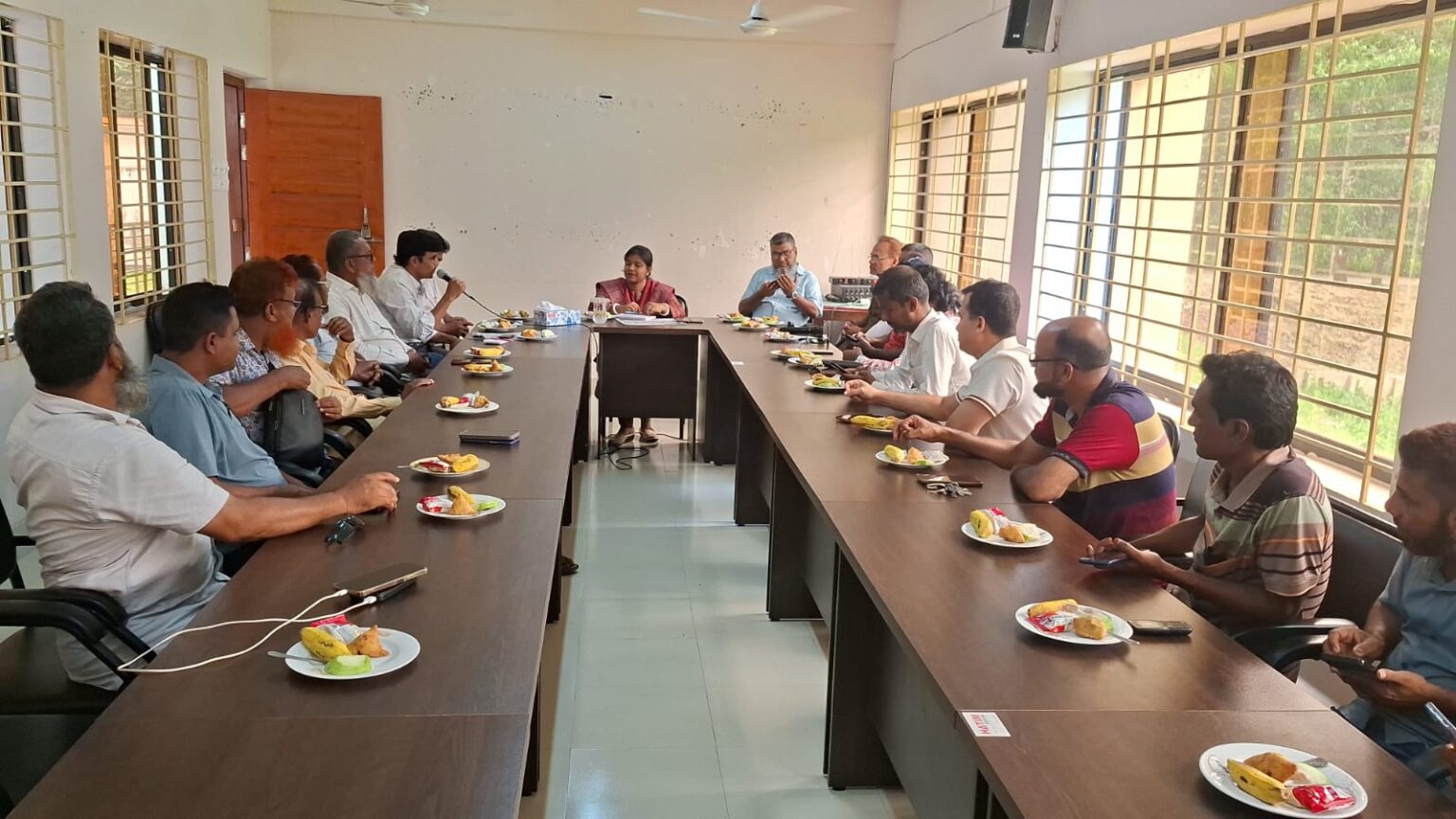 কোটচাঁদপুরে নবাগত ইউএনও’র সাথে সাংবাদিকদের মতবিনিময়