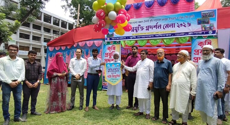 শার্শায় কৃষি প্রযুক্তি প্রদর্শনী অনুষ্ঠিত