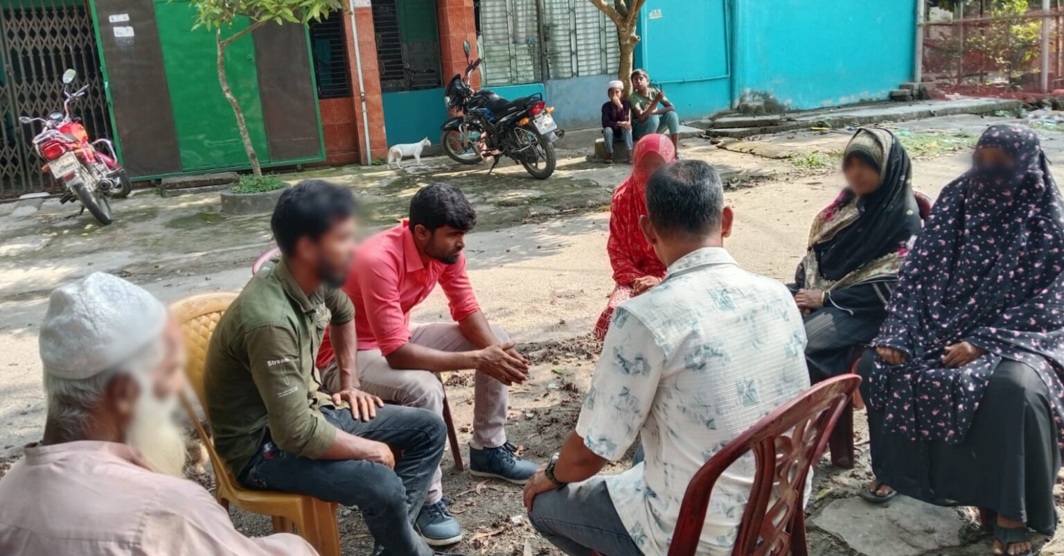 ধর্ষণের শিকার শিশুর পরিবারের পাশে বিএনপি