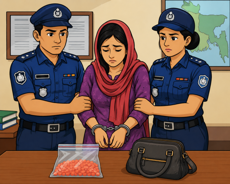 ইয়াবাসহ মাদককারবারি নারী আটক