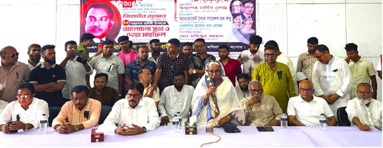 সরকারকে বেকায়দায় ফেলতে একটি দল গভীর ষড়যন্ত্র করছে : মণিরামপুরে নার্গিস বেগম