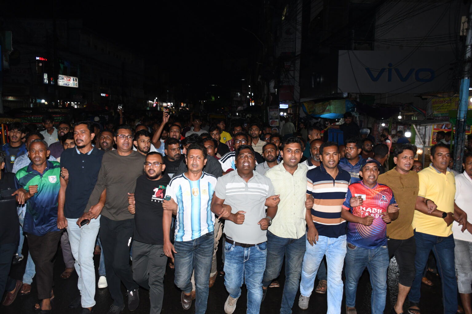 যশোরে বাজেটকে স্বাগত জানিয়ে মিছিল
