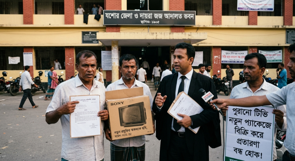 নতুন মোড়কে পুরানো টেলিভিশন, আদালতে মামলা