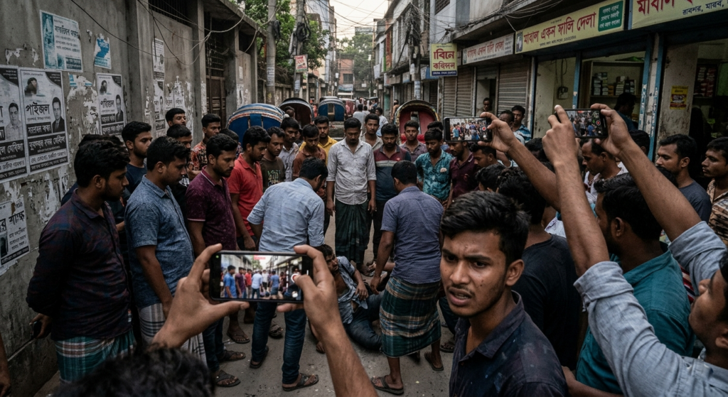 চোর সন্দেহে পিটিয়ে হত্যা : উপস্থিতরা করছিলেন ভিডিও