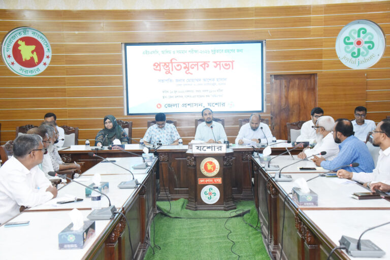 নকলমুক্ত পরিবেশে এইচএসসি ও আলিম পরীক্ষা অনুষ্ঠানে যশোরে সভা