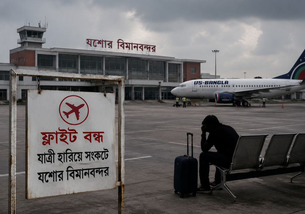 যাত্রী হারিয়ে অস্তিত্ব সংকটে যশোর বিমানবন্দর
